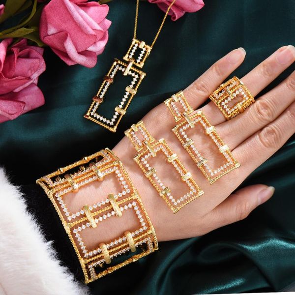 earrings & necklace blachette luxury gorgeous european bohemian style bangle ring jewelry cubic zirconia bridal women wedding 4pcs, Silver
earrings & necklace blachette luxury gorgeous european bohemian style bangle ring jewelry cubic zirconia bridal women wedding 4pcs, Silver