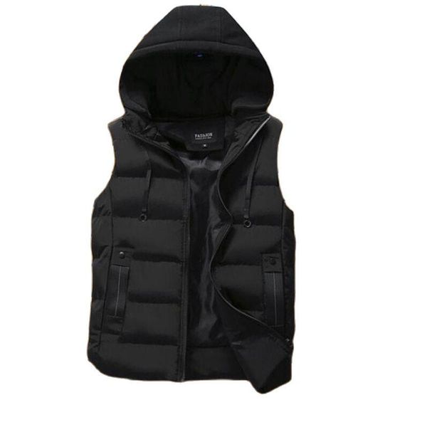 men's vests casual vest men autumn winter jacket thick hooded sleeveless coats male warm cotton-padded waistcoat gilet veste homme, Black;white
men's vests casual vest men autumn winter jacket thick hooded sleeveless coats male warm cotton-padded waistcoat gilet veste homme, Black;white