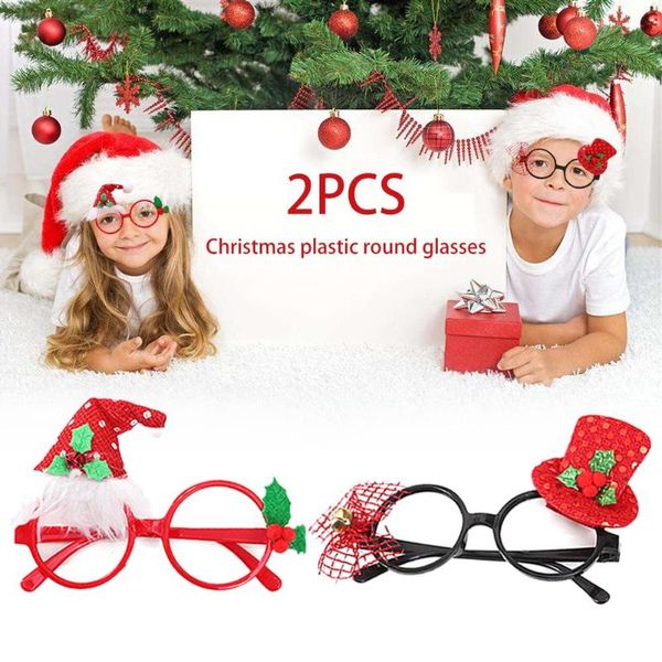 fashion sunglasses frames 2pcs christmas glasses santa claus deer snowman for children year gifts ornaments decorations, Black
fashion sunglasses frames 2pcs christmas glasses santa claus deer snowman for children year gifts ornaments decorations, Black