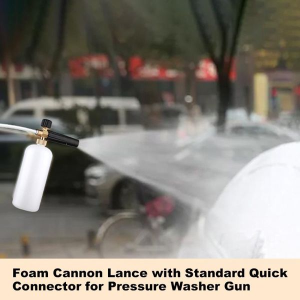 car accessories foam generator for washing cannon lance with standard quick connector home garden pressure washer gun
car accessories foam generator for washing cannon lance with standard quick connector home garden pressure washer gun