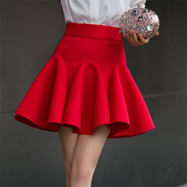 skirts 2021 high waist pleat elegant skirt red black white mini flared fashion women faldas saia 2xl plus size ladies jupe
skirts 2021 high waist pleat elegant skirt red black white mini flared fashion women faldas saia 2xl plus size ladies jupe
