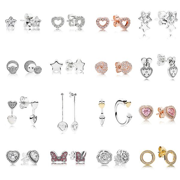 new 2021 100% 925 sterling silver star love bow ear studs fit diy original bracelet fshion jewelry gift, Golden;silver
new 2021 100% 925 sterling silver star love bow ear studs fit diy original bracelet fshion jewelry gift, Golden;silver