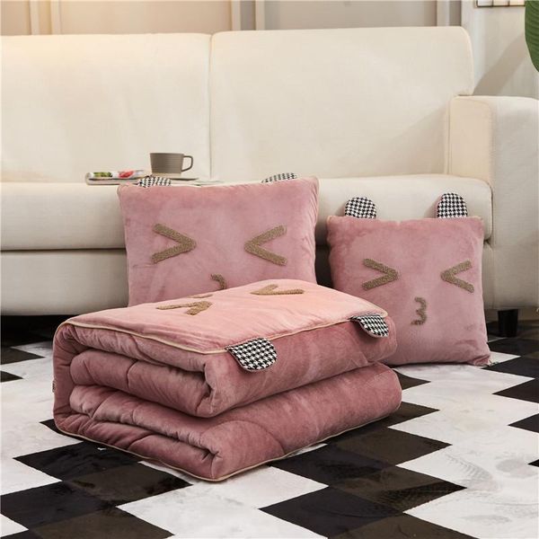 cushion/decorative pillow 2021 flannel quilt 2 in 1 travel cushion blanket cute cartoon throw home office car warm
cushion/decorative pillow 2021 flannel quilt 2 in 1 travel cushion blanket cute cartoon throw home office car warm