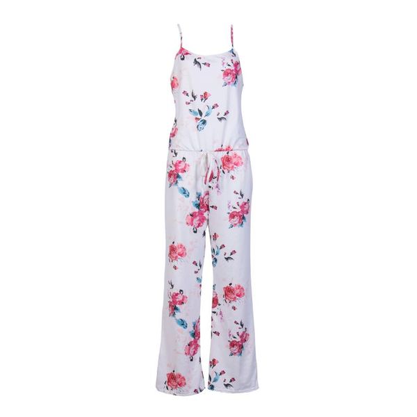 women's jumpsuits & rompers women fashion summer floral spaghetti strap sleeveless 2021 woman romper jumpsuit long wide leg pants, Black;white
women's jumpsuits & rompers women fashion summer floral spaghetti strap sleeveless 2021 woman romper jumpsuit long wide leg pants, Black;white