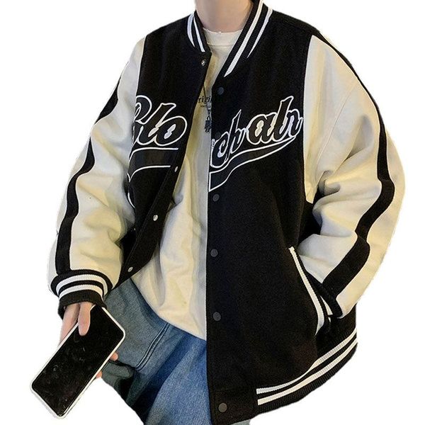 women's jackets spring korean letter stitching printed baseball uniform fashion harajuku female ins loose wild student jacket, Black;brown
women's jackets spring korean letter stitching printed baseball uniform fashion harajuku female ins loose wild student jacket, Black;brown