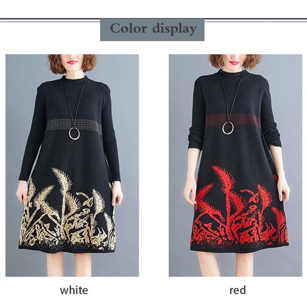 casual dresses women's plus size one dress real s 2021 winter positioning flower mid-length knitted, Black;gray
casual dresses women's plus size one dress real s 2021 winter positioning flower mid-length knitted, Black;gray