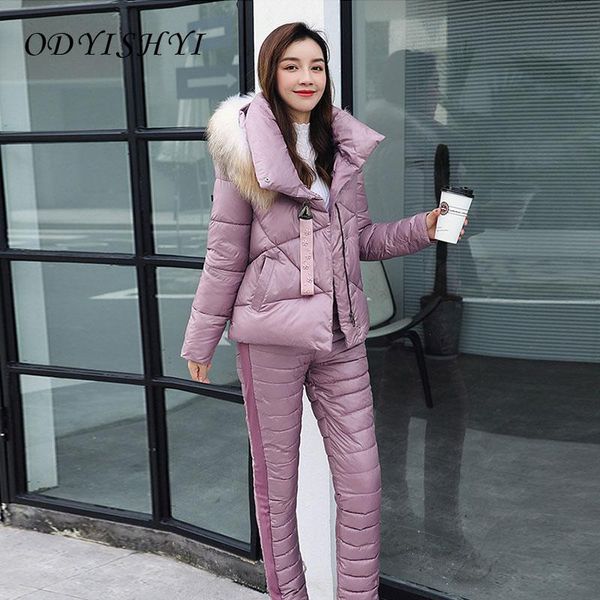 women's two piece pants real fur collar parka women down cotton coat 2 pieces set 2021 winter skiing outdoors cloths warm outwear ladie, White
women's two piece pants real fur collar parka women down cotton coat 2 pieces set 2021 winter skiing outdoors cloths warm outwear ladie, White