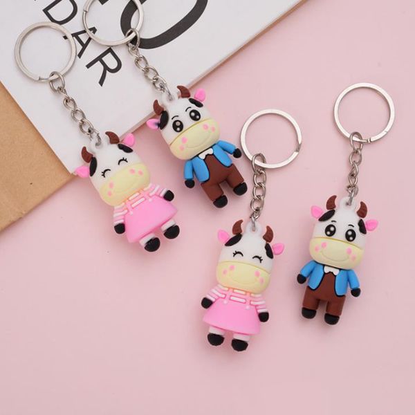 cartoon little cow doll keychain bag pendant year of the ox gift zodiac cow ornament, Silver
cartoon little cow doll keychain bag pendant year of the ox gift zodiac cow ornament, Silver