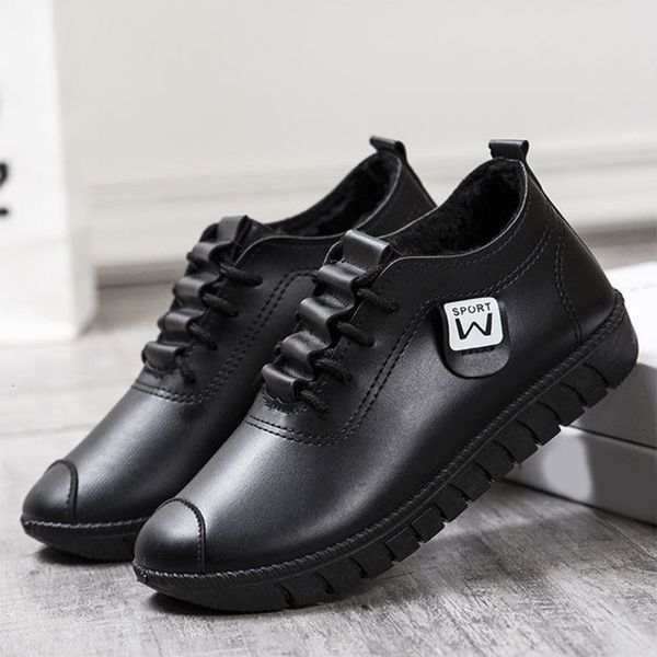 dress shoes women autumn pu leather women's flat lace up sneakers woman sewing platform female footwear casual walking shoe tfoi, Black
dress shoes women autumn pu leather women's flat lace up sneakers woman sewing platform female footwear casual walking shoe tfoi, Black