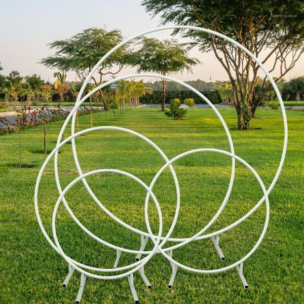 party decoration round wedding props birthday wrought iron arch background lawn artificial flower frame1
party decoration round wedding props birthday wrought iron arch background lawn artificial flower frame1