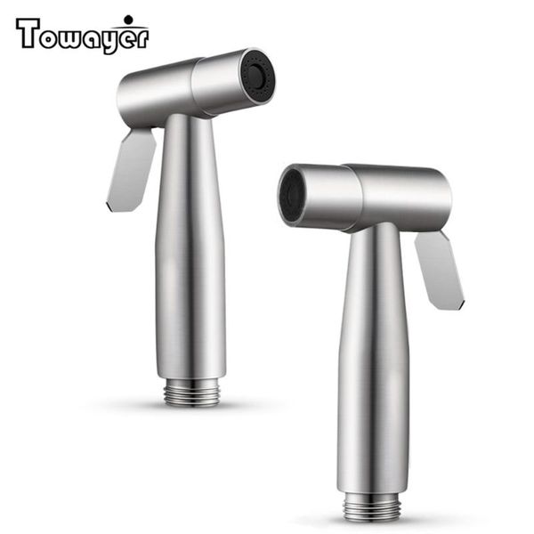 handheld toilet bidet faucet stainless steel hand sprayer for bathroom brushed water gun shower spray cleaning tools faucets
handheld toilet bidet faucet stainless steel hand sprayer for bathroom brushed water gun shower spray cleaning tools faucets