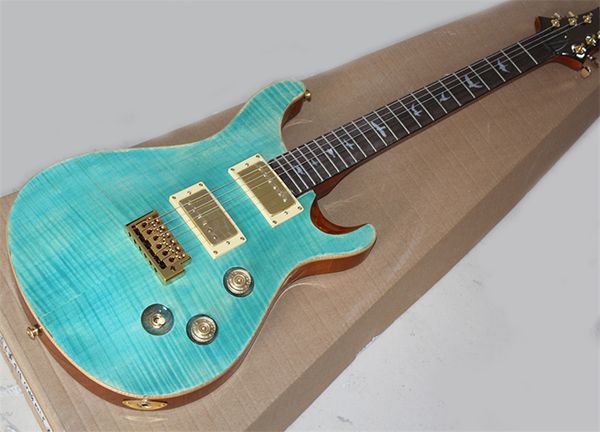 flyoung pr electric guitar tiger pattern blue peach blossom heart back log color single swing bridge can be changed as required
flyoung pr electric guitar tiger pattern blue peach blossom heart back log color single swing bridge can be changed as required