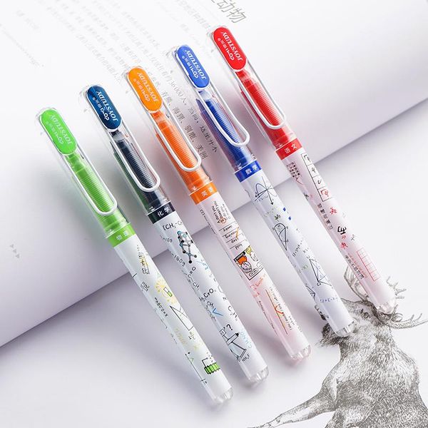 gel pens 1pc subject series pen straight liquid 0.5mm black school office writing supplies
gel pens 1pc subject series pen straight liquid 0.5mm black school office writing supplies