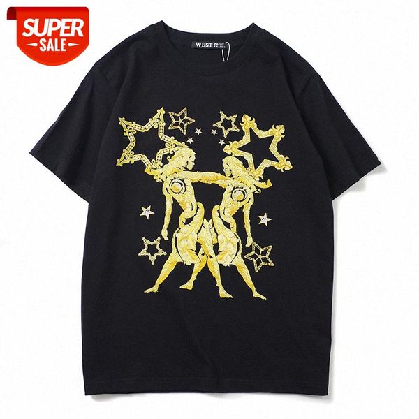 t shirt gemini zodiac new pure cotton loose tide brand couple wear student youth short sleeve t-shirt all-match men and women #2m0c, White;black
t shirt gemini zodiac new pure cotton loose tide brand couple wear student youth short sleeve t-shirt all-match men and women #2m0c, White;black
