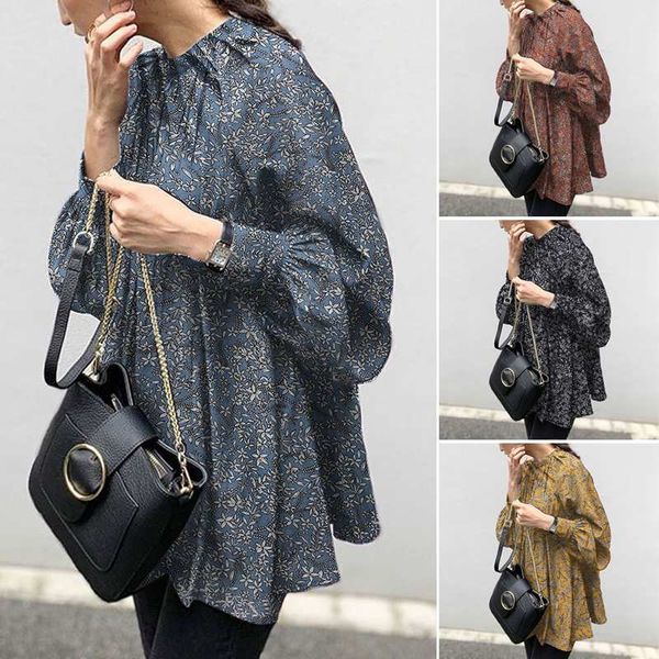 jacket 2021 stylish shirts women's printed blouses casual puff sleeve blusas female pleated plus size tunic 5xl, Black;brown
jacket 2021 stylish shirts women's printed blouses casual puff sleeve blusas female pleated plus size tunic 5xl, Black;brown