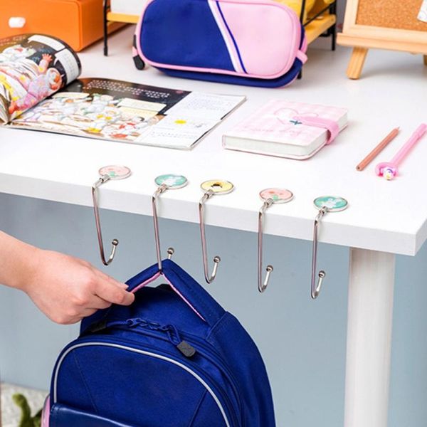 hooks & rails school bag hanging hook portable multifunctional office desk dormitory classroom side key earphone organization
hooks & rails school bag hanging hook portable multifunctional office desk dormitory classroom side key earphone organization