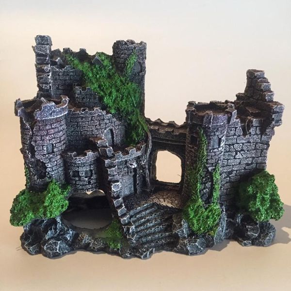 artificial resin aquarium fish tank decoration old castle landscape rock decorative ornament accessories home decor decorations
artificial resin aquarium fish tank decoration old castle landscape rock decorative ornament accessories home decor decorations