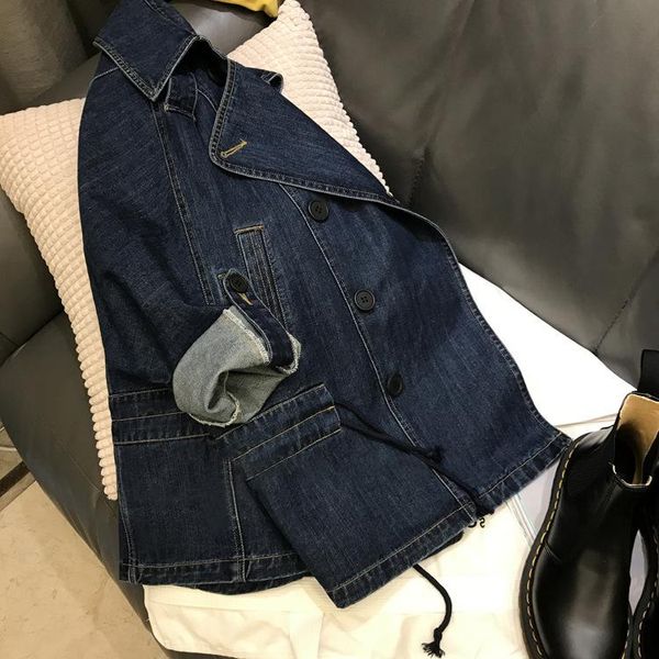 autumn winter dark blue denim jacket coat for woman korean style kpop harajuku street wear women's jackets, Black;brown
autumn winter dark blue denim jacket coat for woman korean style kpop harajuku street wear women's jackets, Black;brown