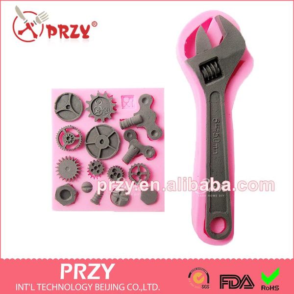 baking moulds hardware tools spanner gear screw silicone fandont mold silica gel chocolate molds candy mould
baking moulds hardware tools spanner gear screw silicone fandont mold silica gel chocolate molds candy mould