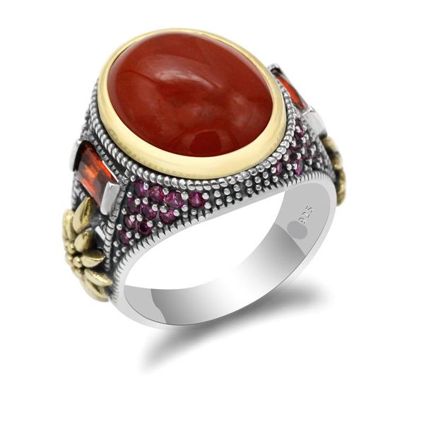 cluster rings men ring 925 silver russian oval red agate stone solid sterling jewelry engagement wedding for size 8-13, Golden;silver
cluster rings men ring 925 silver russian oval red agate stone solid sterling jewelry engagement wedding for size 8-13, Golden;silver