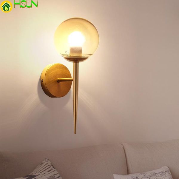 sconce modern glass ball wall lamp led bedroom light fixtures home decor nordic foyer living room cafe corridor luminaire lamps
sconce modern glass ball wall lamp led bedroom light fixtures home decor nordic foyer living room cafe corridor luminaire lamps
