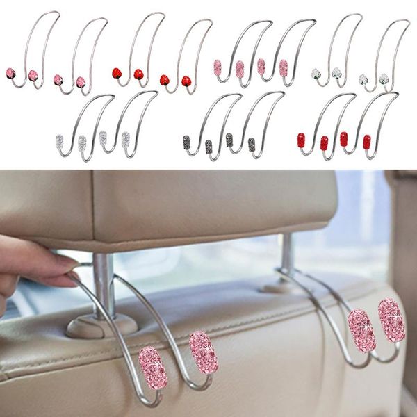 interior decorations 2 pack universal seat back organizers bling diamond car headrest bag hangers
interior decorations 2 pack universal seat back organizers bling diamond car headrest bag hangers