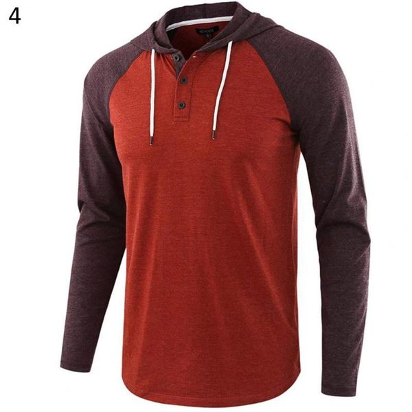 sweatshirts men long raglan sleeve color block buttons hoodie drawstring hood sweatshirt men's clothing 2021 hoodies, Black
sweatshirts men long raglan sleeve color block buttons hoodie drawstring hood sweatshirt men's clothing 2021 hoodies, Black