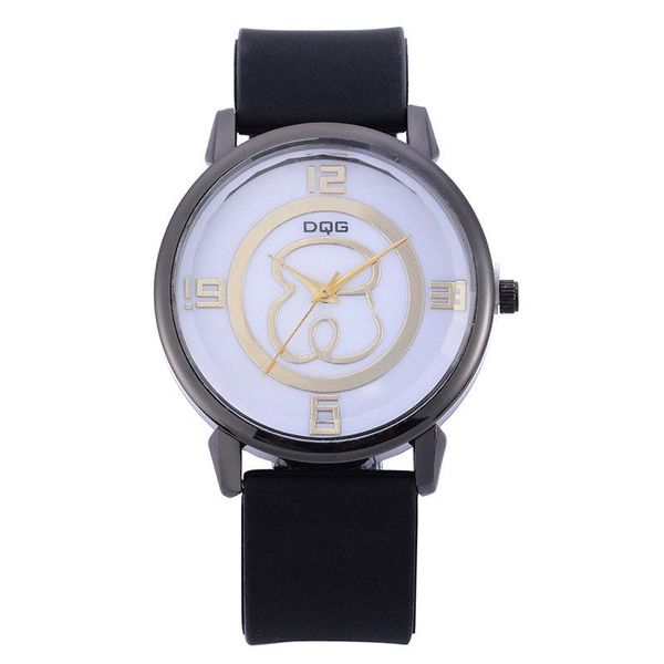 fashion casual quartz women watch gold bear watches dqg black leather zegarek wristwatches, Slivery;brown
fashion casual quartz women watch gold bear watches dqg black leather zegarek wristwatches, Slivery;brown