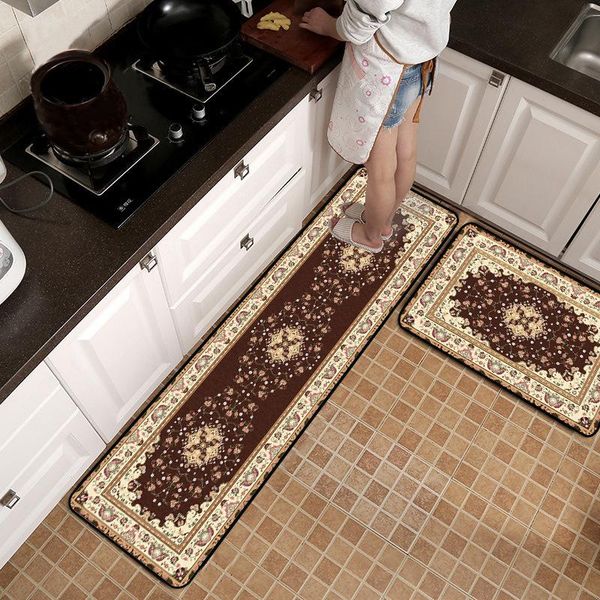 carpets european style elegant atmosphere red-brown bottom yellow flower kitchen mat combination entry bedroom long bedside blanket
carpets european style elegant atmosphere red-brown bottom yellow flower kitchen mat combination entry bedroom long bedside blanket