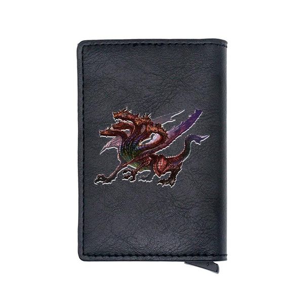 card holders nine headed dragon digital printing pu leather holder wallet men women cool short mini purse gift, Brown;gray
card holders nine headed dragon digital printing pu leather holder wallet men women cool short mini purse gift, Brown;gray