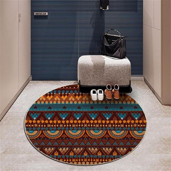 carpets brown carpet with geometric print imitation cashmere floor mat ethnic style retro round center table rug anti-slip
carpets brown carpet with geometric print imitation cashmere floor mat ethnic style retro round center table rug anti-slip