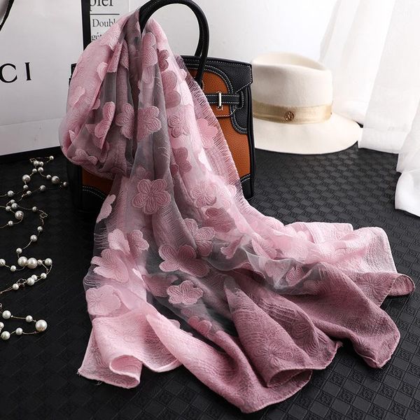 scarves 2021 summer scarf silk for women pashmina shawls and wraps lady bandana spring foulard floral beach stoles hijabs, Blue;gray
scarves 2021 summer scarf silk for women pashmina shawls and wraps lady bandana spring foulard floral beach stoles hijabs, Blue;gray