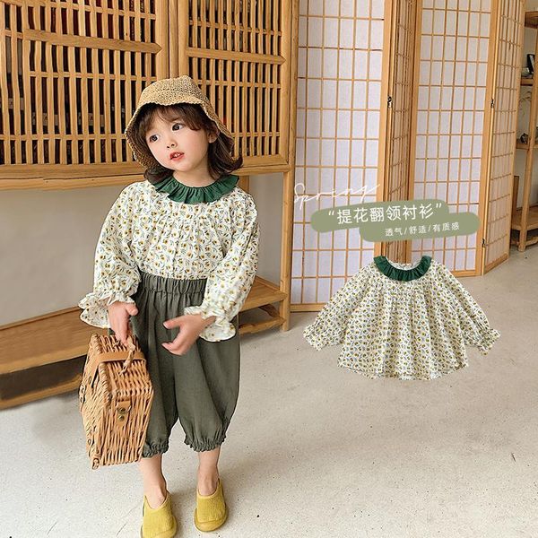 spring and summer children lapel collar shirt girl fashionable sweet blouse shirts, White;black
spring and summer children lapel collar shirt girl fashionable sweet blouse shirts, White;black