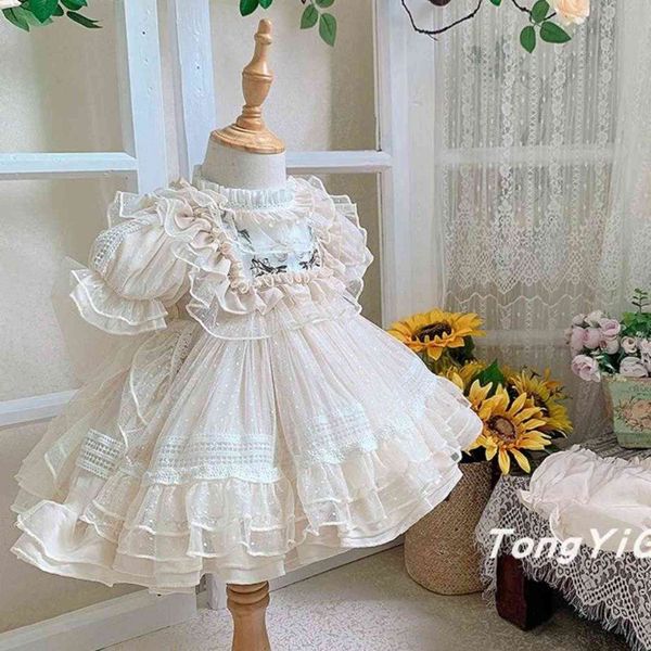 spanish vintage lolita baby girls dress lace mesh print birthday party easter cute princess dresses for girl 12m-6t a164 g1129, Red;yellow
spanish vintage lolita baby girls dress lace mesh print birthday party easter cute princess dresses for girl 12m-6t a164 g1129, Red;yellow
