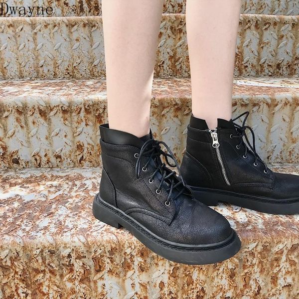 boots winter retro female british wind korean version of the short tube laced motorcycle spring and autumn, Black
boots winter retro female british wind korean version of the short tube laced motorcycle spring and autumn, Black
