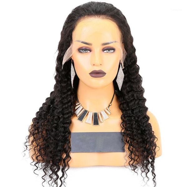 deep wave t part lace front human hair wigs for black women wavy and wet transparent 8-26inches1, Black;brown
deep wave t part lace front human hair wigs for black women wavy and wet transparent 8-26inches1, Black;brown