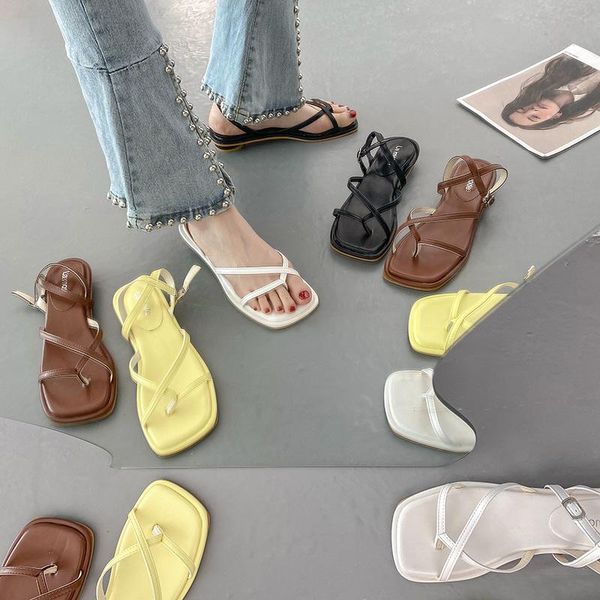 sandals fashion womens shoes 2021 beach all-match flip flops platform suit female beige candy colors summer heels luxury comfort, Black
sandals fashion womens shoes 2021 beach all-match flip flops platform suit female beige candy colors summer heels luxury comfort, Black