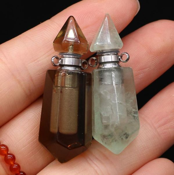 charms spot selling natural semi-precious stone perfume bottle with two pointed pendant handmade craft diy making necklace bracelet, Bronze;silver
charms spot selling natural semi-precious stone perfume bottle with two pointed pendant handmade craft diy making necklace bracelet, Bronze;silver
