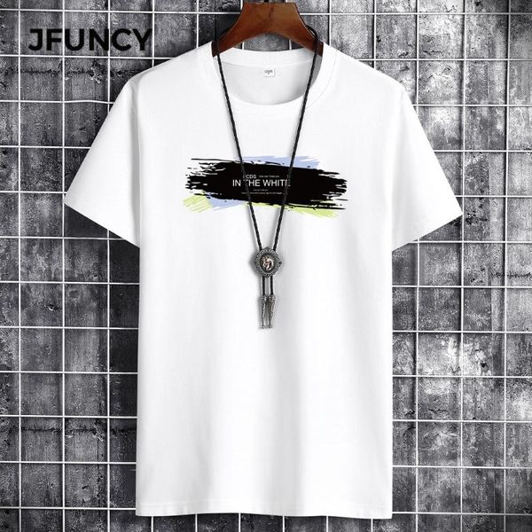 men's t-shirts jfuncy summer man cotton oversized t-shirt men casual fashion letter printing short sleevecomfortable, White;black
men's t-shirts jfuncy summer man cotton oversized t-shirt men casual fashion letter printing short sleevecomfortable, White;black