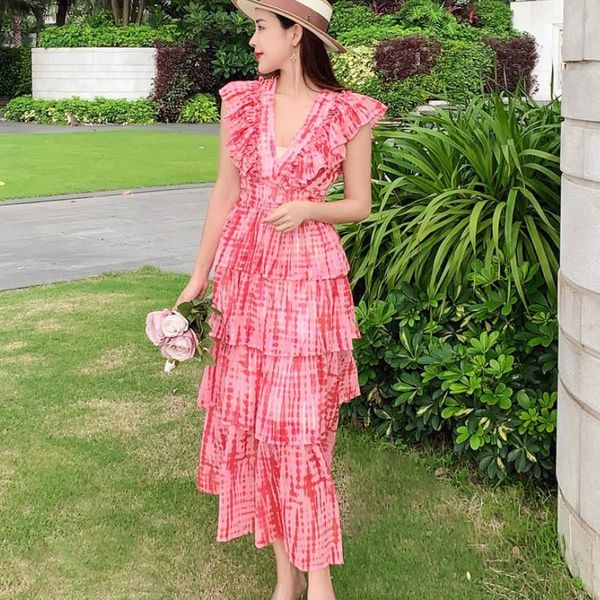 casual dresses vintage women print boho chiffon cake dress 2021 vestidos fashion backless lace up cascading ruffles maxi, Black;gray
casual dresses vintage women print boho chiffon cake dress 2021 vestidos fashion backless lace up cascading ruffles maxi, Black;gray