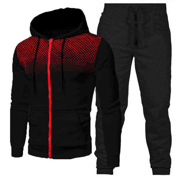 2021 winter autumn brand fashion men's sets two-piece printed sportswear men's hooded outdoor sports pants tracksuit suit g1209, Gray
2021 winter autumn brand fashion men's sets two-piece printed sportswear men's hooded outdoor sports pants tracksuit suit g1209, Gray
