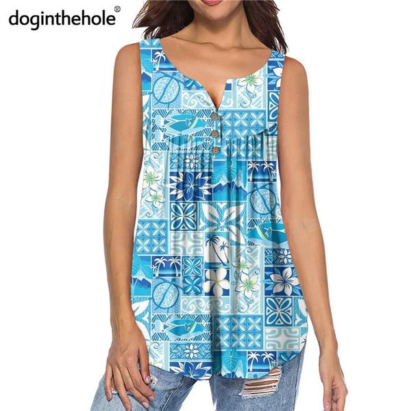 doginthehole summer sleeveless tank for women casual loose blouse blue color hawaii plumeria pattern v-neck henley shirts women's blou, White
doginthehole summer sleeveless tank for women casual loose blouse blue color hawaii plumeria pattern v-neck henley shirts women's blou, White