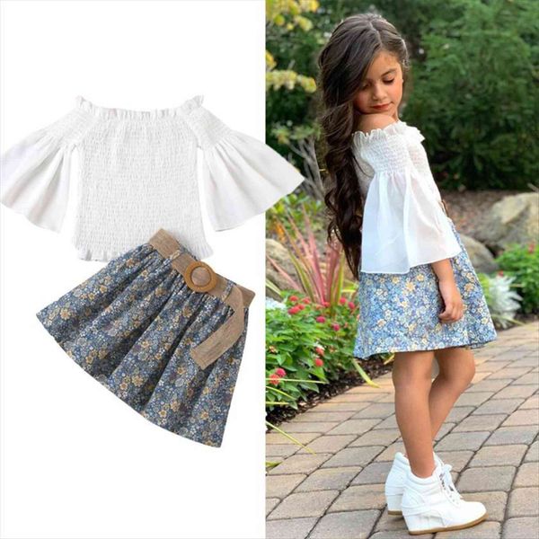 girls clothes sets summer off shoulder broken hole jeans children clothing set tracksuit for kids, White
girls clothes sets summer off shoulder broken hole jeans children clothing set tracksuit for kids, White
