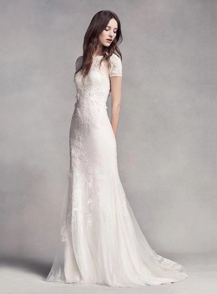 full lace appliques mermaid wedding dresses 2022 short sleeves jewe neck plus size bridal party gowns, White
full lace appliques mermaid wedding dresses 2022 short sleeves jewe neck plus size bridal party gowns, White