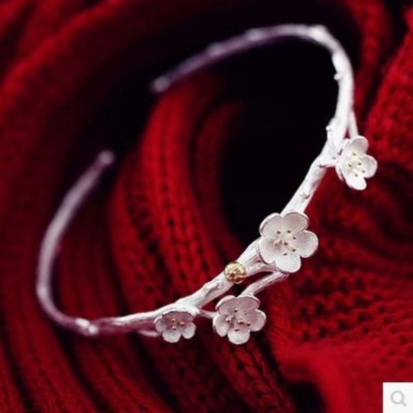 bangle couple plum blossom creative open bracelet retro art and literature ladiesgift bracelets luxury charm for women, Black
bangle couple plum blossom creative open bracelet retro art and literature ladiesgift bracelets luxury charm for women, Black