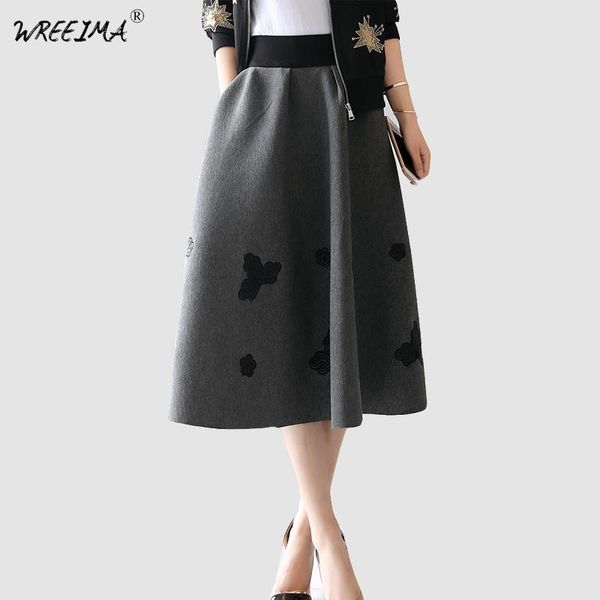 skirts wreeima women natural waist midi skirt 2021 winter vintage style pleated ladies a line gray flare saia femininas qz02, Black
skirts wreeima women natural waist midi skirt 2021 winter vintage style pleated ladies a line gray flare saia femininas qz02, Black
