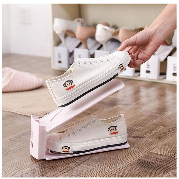 clothing & wardrobe storage 1pcs household shoe rack double-layer holder plastic integrated simple foldable economical
clothing & wardrobe storage 1pcs household shoe rack double-layer holder plastic integrated simple foldable economical