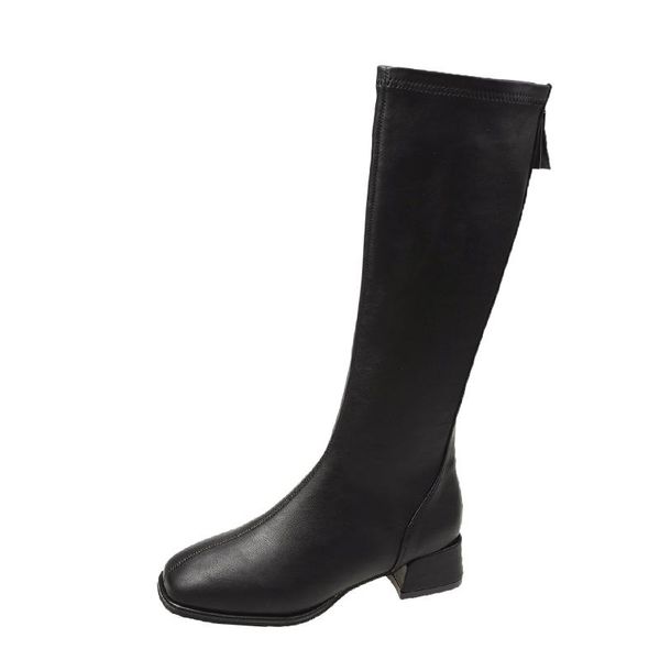 boots 2021 women knee high female leather fetish knight plus size booties lady low 4cm heels white autumn shoes, Black
boots 2021 women knee high female leather fetish knight plus size booties lady low 4cm heels white autumn shoes, Black