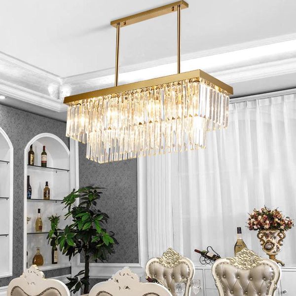 pendant lamps modern gold chandelier lighting for dining room rectangle led crystal light fixture kitchen island cristal hang
pendant lamps modern gold chandelier lighting for dining room rectangle led crystal light fixture kitchen island cristal hang