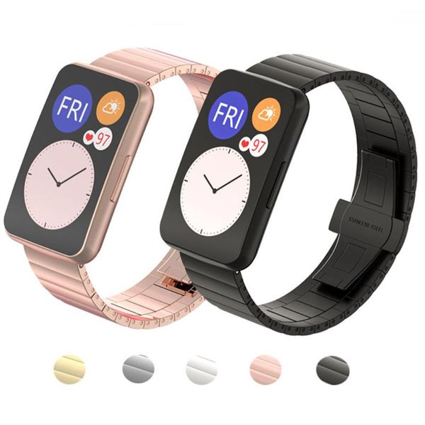 watch bands stainless steel metal band for huawei fit strap bracelet flexible adjustable buckle with tools, Black;brown
watch bands stainless steel metal band for huawei fit strap bracelet flexible adjustable buckle with tools, Black;brown